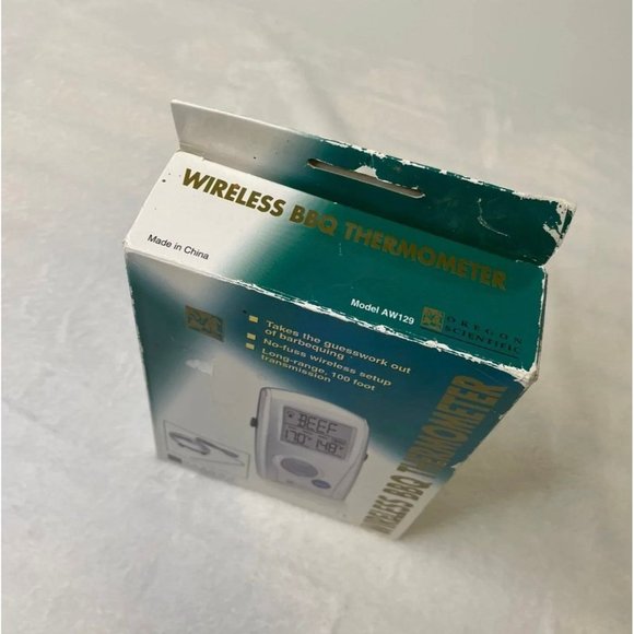 Oregon Scientific Wireless BBQ Thermometer New in Box - Picture 2 of 3